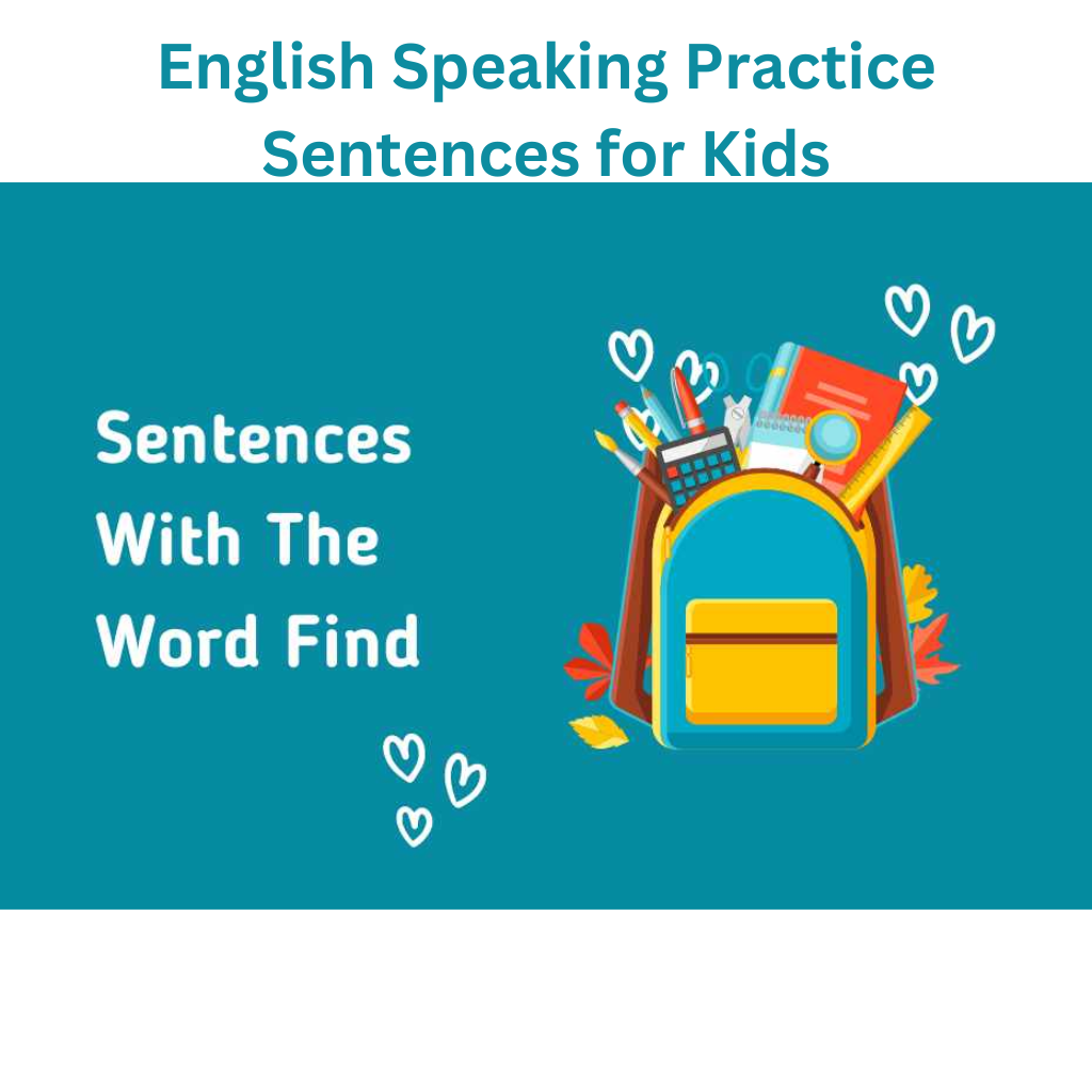 English sentences