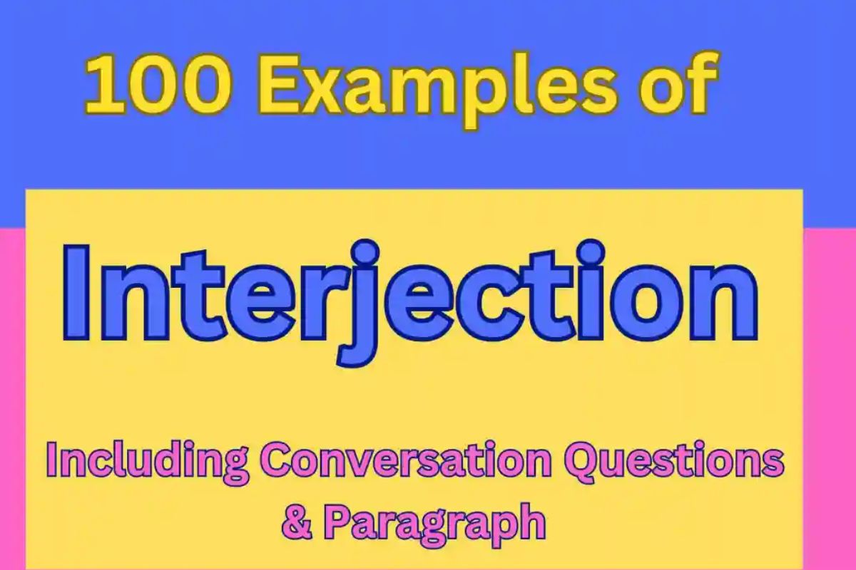 100 Examples of Interjection In English