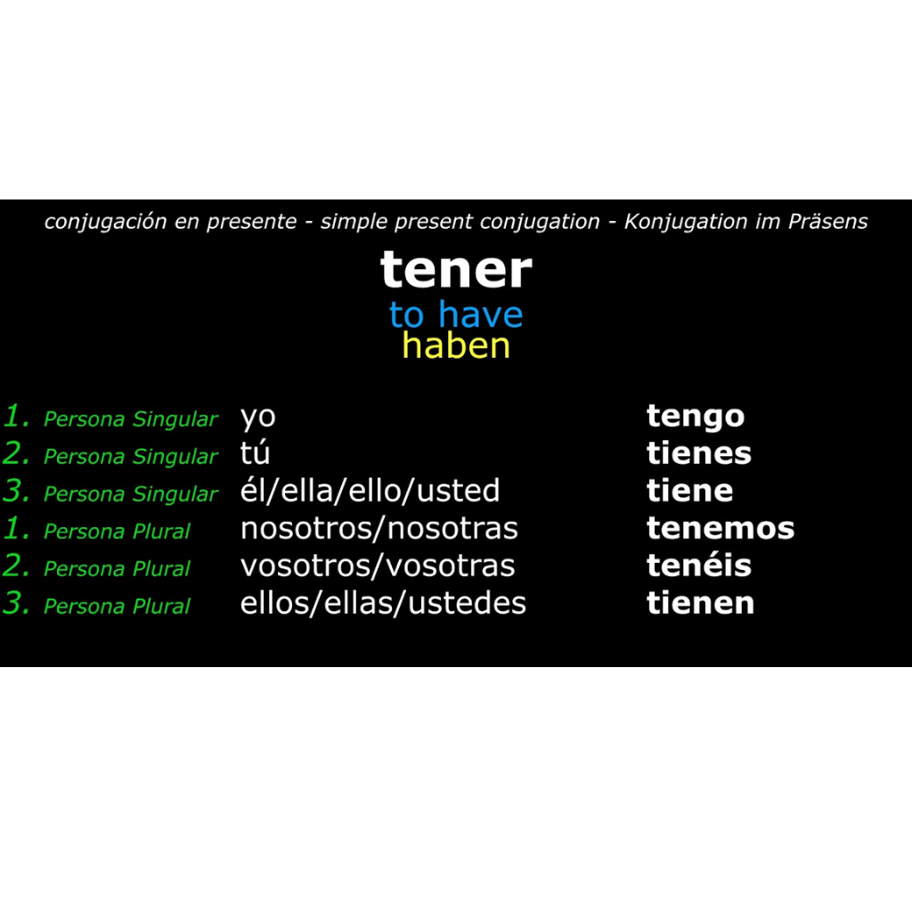 tener verb
